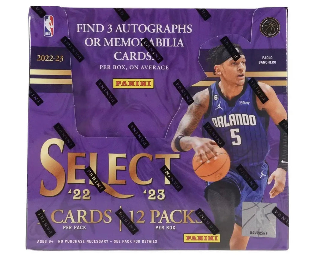 2022 Select Basketball Hobby box