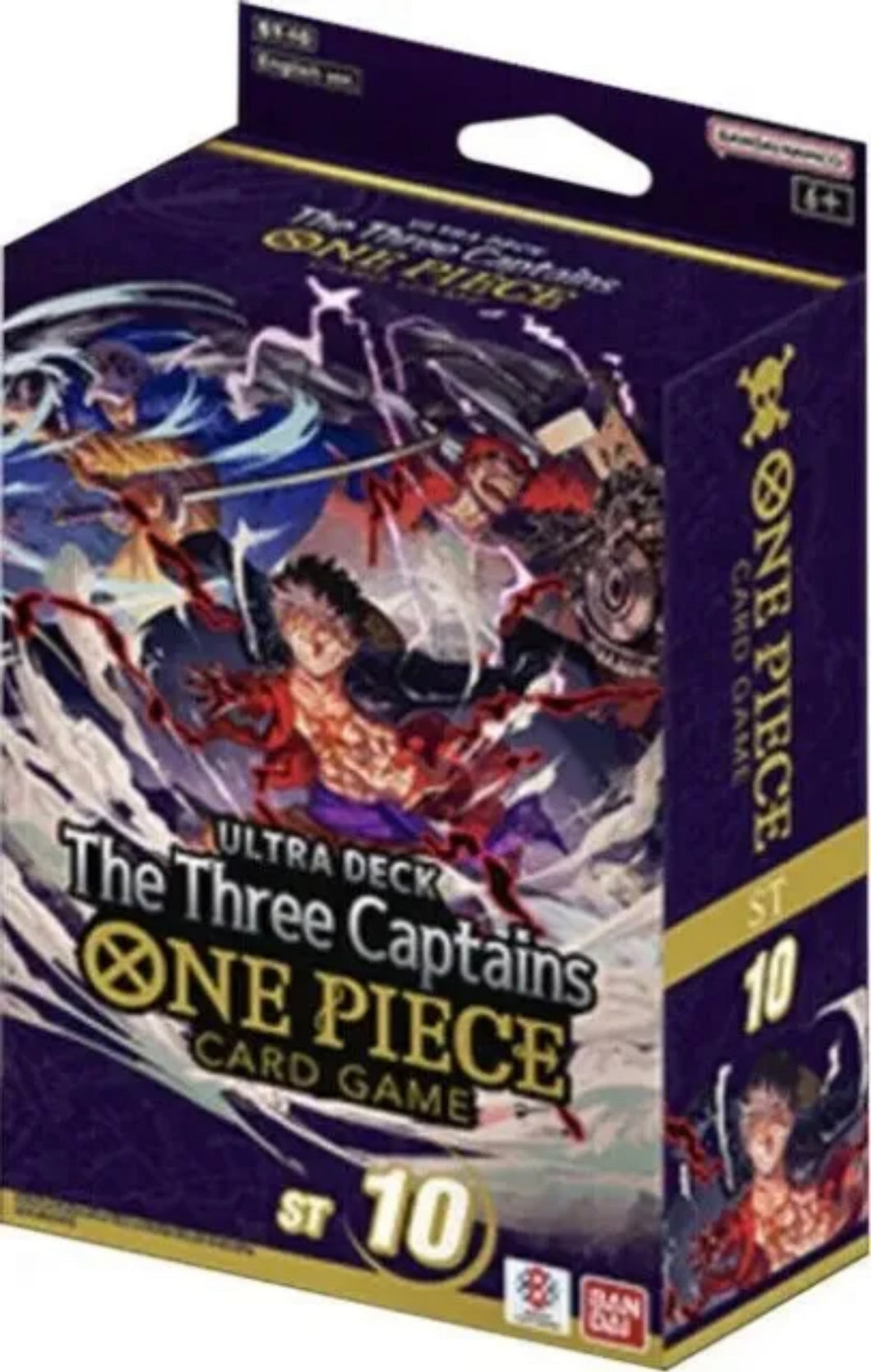 ONE PIECE STARTER DECK 10 ULTIMATE DECK THREE 3 CAPTAINS (ST-10)