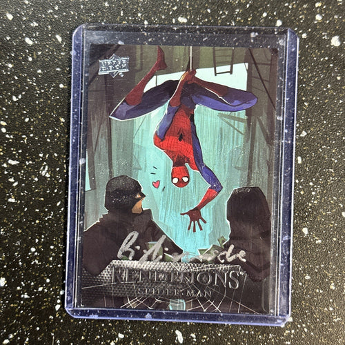 2024 Upper Deck Marvel Renditions Spider-Man #62 Spider-Man Artist Auto /65