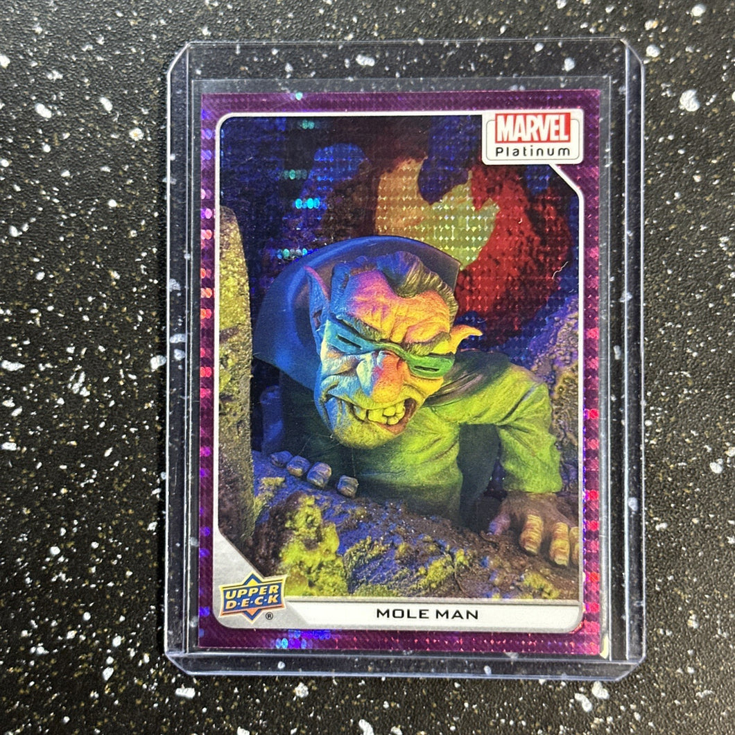 2023 Upper Deck Marvel Platinum Pink Pulsar /33 Mole Man #5