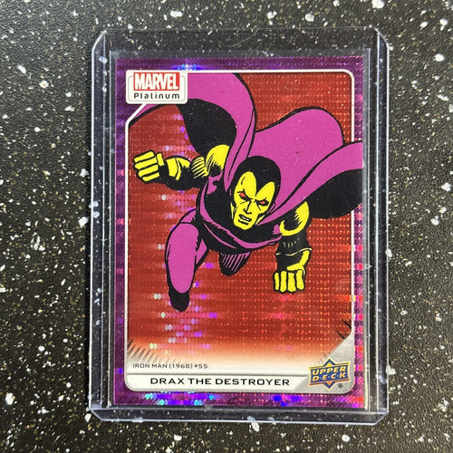 2023 Marvel Platinum High Series Pink Pulsar /33 Drax The Destroyer #142