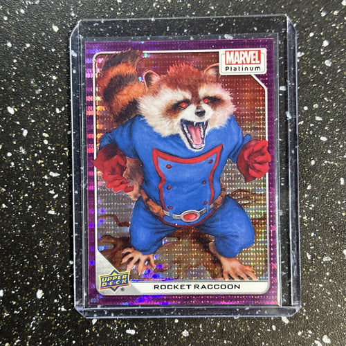 2023 Marvel Platinum Pink Pulsar #43 Rocket Raccoon /33