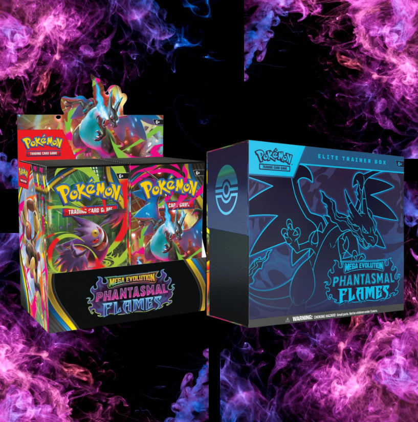 Pokémon Phantasmal Flames Booster Box + ETB