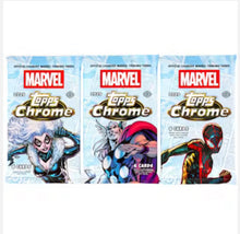 Load image into Gallery viewer, 2025 Topps Marvel Chrome Hobby Box Pack
