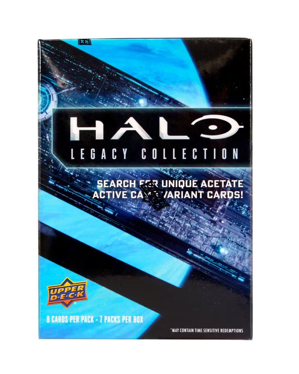 Halo: Legacy Collection Trading Cards 7-Pack Blaster Box