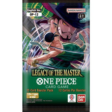 Load image into Gallery viewer, One Piece: Legacy of the Master (OP-12) Booster Pack
