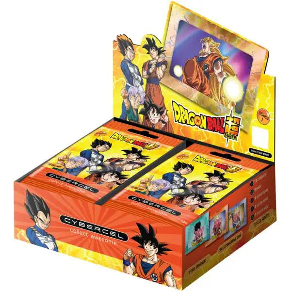 Cybercel Dragon Ball Super Trading Card Box [20 Packs]