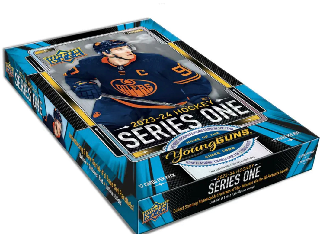 2023-24 Upper Deck Series 1 Hockey Hobby Pack