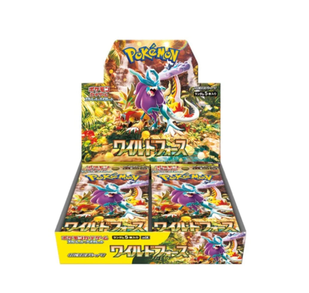 Pokémon TCG Wild Force sv5K BOX