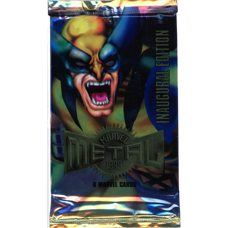 1995 Marvel Metal Inaugural Edition Pack