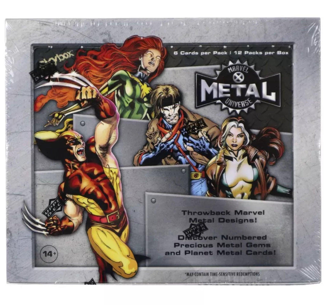 Marvel Metal X-Men Hobby Box