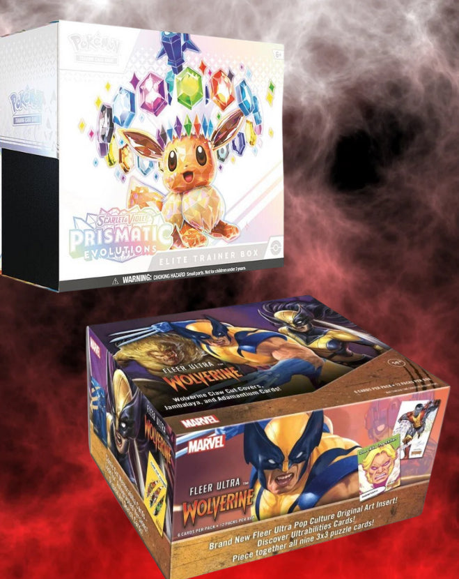 Prismatic ETB + Fleer Ultra Wolverine Hobby Box