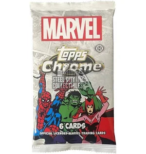 2024 Topps Chrome Marvel Hobby Pack