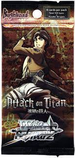 Weiss Attack on Titan Booster Pack