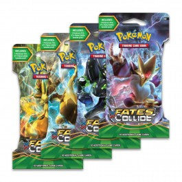 Pokemon XY10 Fates Collide Sleeved Booster Pack