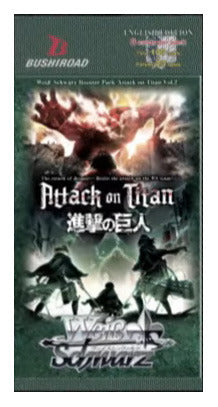 Weiss Attack on Titan VOL2 Booster Pack